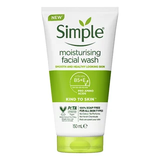 ژل شستشوی سیمپل مدل آبرسان و مرطوب کننده Moisturizing Facial Wash | اصل